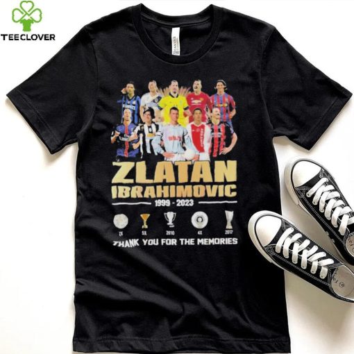 Zlatan Ibrahimovic 1999 – 2023 Thank You For The Memories T Shirt