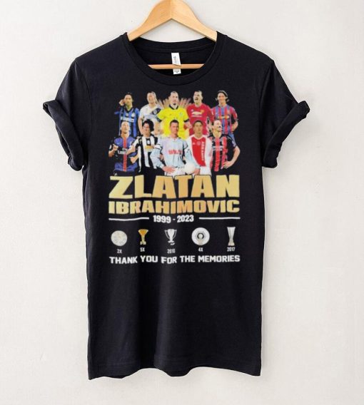 Zlatan Ibrahimovic 1999 – 2023 Thank You For The Memories T Shirt