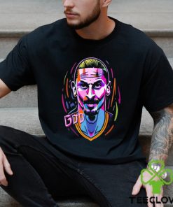 Zlatan The God Popart Caricature Zlatan Ibrahimovic Long Sleeves T Shirt