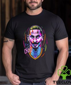 Zlatan The God Popart Caricature Zlatan Ibrahimovic Long Sleeves T Shirt