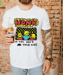 Zoe Bread honk if you hate your kids art shirt
