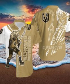 Zombie And Vegas Golden Knights NHL Hawaiian Shirt For Hockey Fans