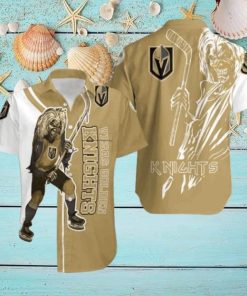 Zombie And Vegas Golden Knights NHL Hawaiian Shirt For Hockey Fans