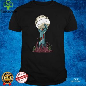 Zombie Hands Volleyball Funny Halloween Horror Scary Costume T Shirt