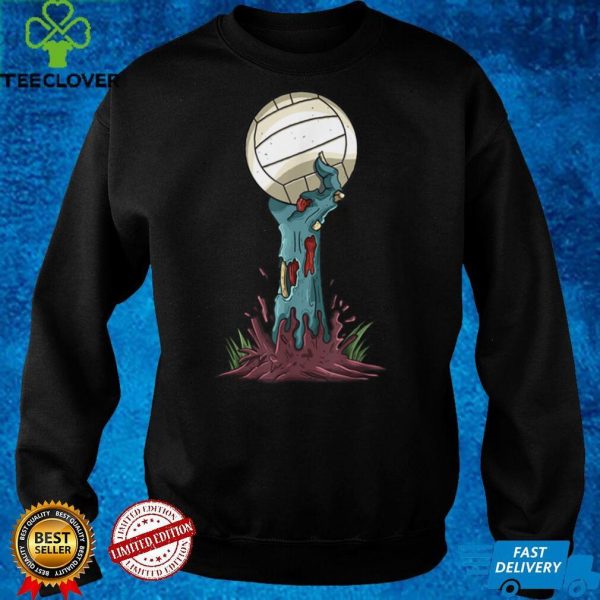 Zombie Hands Volleyball Funny Halloween Horror Scary Costume T Shirt