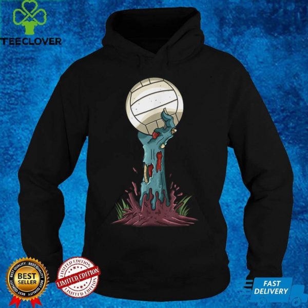 Zombie Hands Volleyball Funny Halloween Horror Scary Costume T Shirt