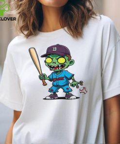 Zombie playing baseball T Shirt