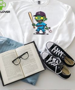 Zombie playing baseball T Shirt