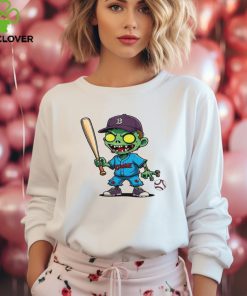 Zombie playing baseball T Shirt
