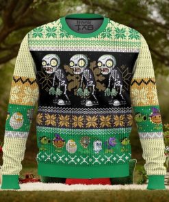 Zombie vs Plants Ugly Christmas Sweater