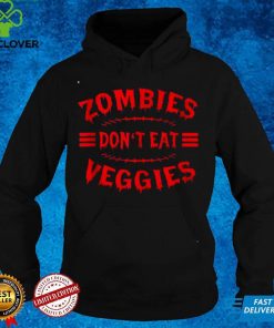Zombies Don’t Eat Veggies Zombie Costume Halloween Shirt