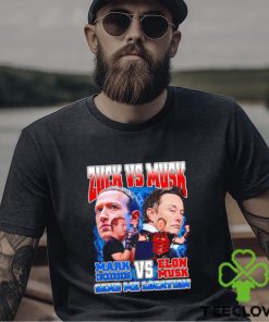 Zuck vs Musk send me location shirt