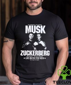 Zuckerberg Vs Musk Cage Match Shirt Hoodie