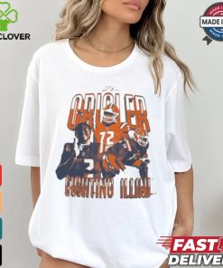 Zy Crisler Illinois Fighting Illini signature 2024 shirt