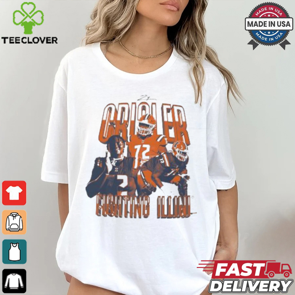 Zy Crisler Illinois Fighting Illini signature 2024 shirt Zy Crisler Illinois Fighting Illini signature 2024 shirt
