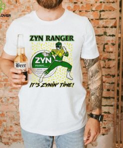 Zyn ranger it’s zynin’ time hoodie, sweater, longsleeve, shirt v-neck, t-shirt