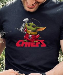 Baby Yoda Mashup Patrick Mahomes Super Bowl Kansas City Chiefs T Shirt