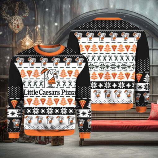 Little Caesars Pizza Ugly Christmas Sweater