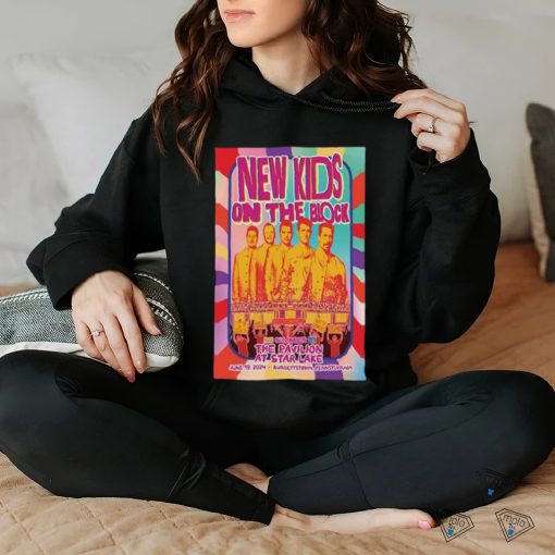 New Kids On The Block June 19 2024 Star Lake Burgettstown PA Poster hoodie, sweater, longsleeve, shirt v-neck, t-shirt