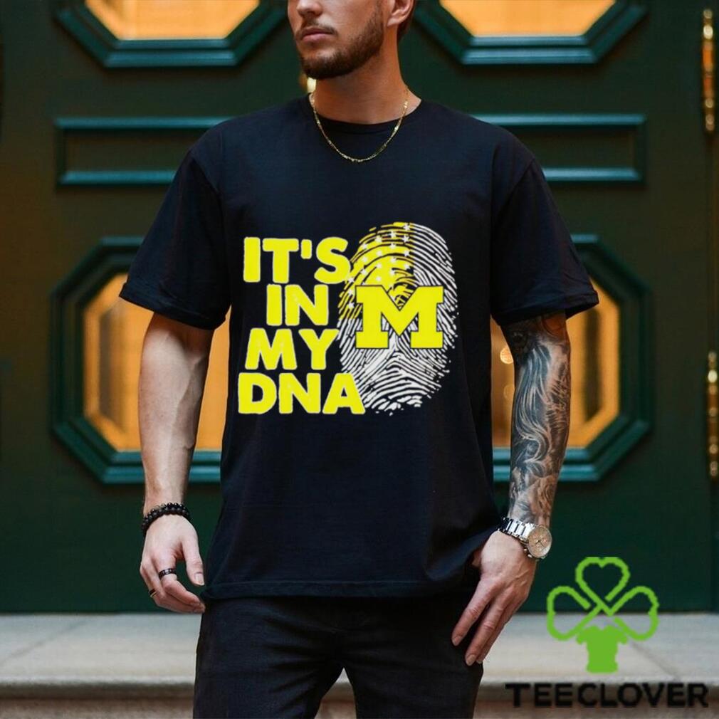 Michigan Wolverines It’s In My DNA Fingerprint shirt Michigan Wolverines It’s In My DNA Fingerprint shirt