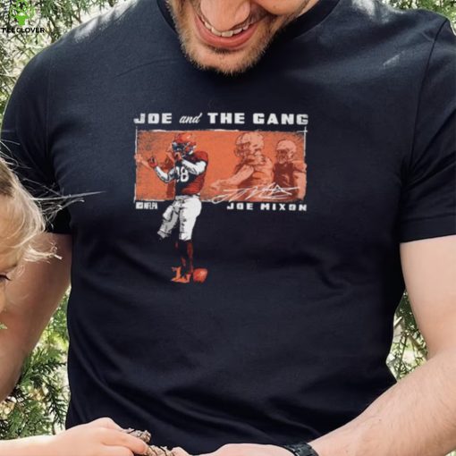 Joe Mixon Cincinnati Bengals Joe And The Gang Signature Shirt