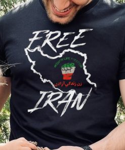 Woman Life Freedom Iran Iranian Patriotic Slogan Vintage T Shirt2