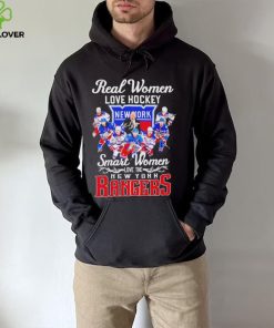 Real women love hockey smart women love the New York Rangers signatures shirt