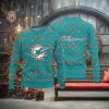 Miami Dolphins Snoppy Christmas Knitted Sweater For Men And Women