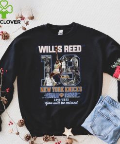 Willis Reed New York Knicks 1942 – 2023 You Will Be Missed T Shirt