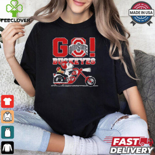 Snoopy Ohio State Go Buckeyes Shirt