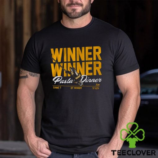 David Pastrnak Winner Winner Pasta Dinner Shirt