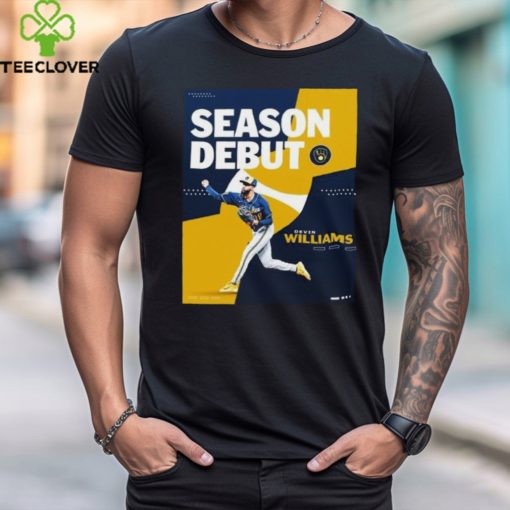 Milwaukee Brewers Devin Williams Season Debut Shirt