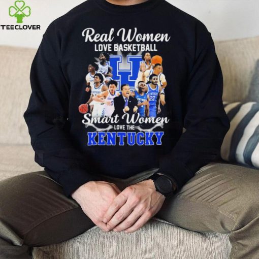 Real Women Love Basketball Smart Women Love The Kentucky Shirt