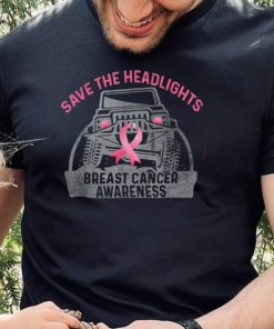 Save The Headlights Breast Cancer Awareness T Shirt2