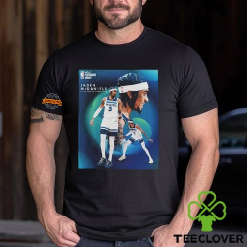 aden Mcdaniels Minnesota Timberwolves All Defensive Second Team Unisex T Shirt