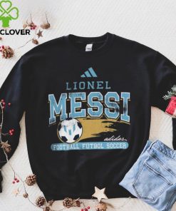 adidas Adult Inter Miami CF Lionel Messi #10 Varsity Black T Shirt