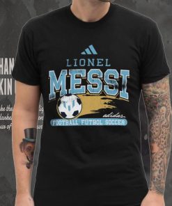 adidas Adult Inter Miami CF Lionel Messi #10 Varsity Black T Shirt