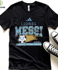 adidas Adult Inter Miami CF Lionel Messi #10 Varsity Black T Shirt