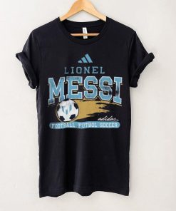 adidas Adult Inter Miami CF Lionel Messi #10 Varsity Black T Shirt