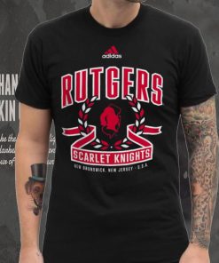 adidas Men's Rutgers Scarlet Knights Black Class Dismissed T Shirt