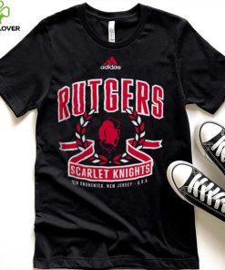 adidas Men's Rutgers Scarlet Knights Black Class Dismissed T Shirt