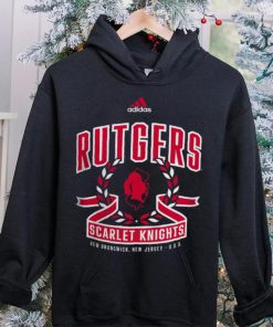 adidas Men's Rutgers Scarlet Knights Black Class Dismissed T Shirt