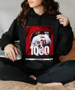 Official Lance Lynn on 1,000 career strikeouts in a Cardinals Shirt