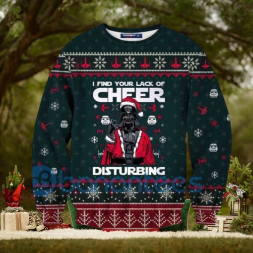 Cheer Disturbing Star Wars Ugly Christmas All Over Printed 3D Sweater