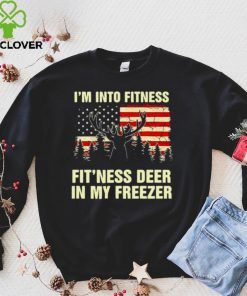 american Flag Iam Into Fitness Fitness Deer In My Freezer Vintage Shirt