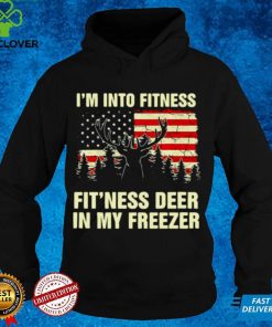 american Flag Iam Into Fitness Fitness Deer In My Freezer Vintage Shirt