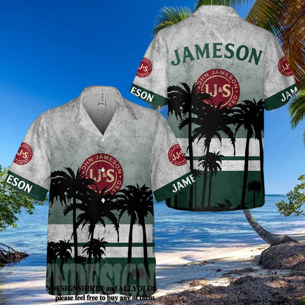 ameson Irish Whiskey Palm Tree All Over Print Aloha Summer Beach Hawaiian Shirt ameson Irish Whiskey Palm Tree All Over Print Aloha Summer Beach Hawaiian Shirt