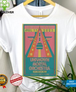 awesome unknown mortal orchestra april 11 2023 toronto ontario poster hoodie shirt