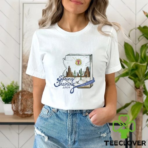 Texas Rangers Tiny Turnip 2024 Spring Training Cactus League T Shirt