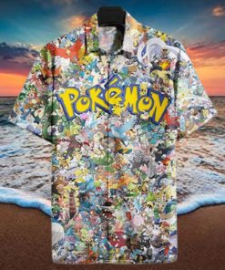 All Pocket Monsters Pokemon Hawaiian Shirt Birthday Gift For Summer Lovers